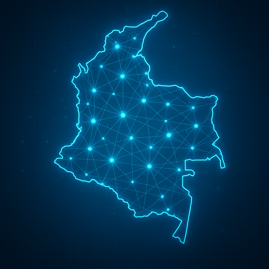 Iformacion de la empresa mapa de colombia